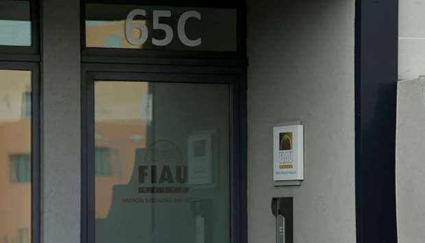 The office of Malta's Financial Intelligence Analysis Unit (FIAU), an anti-money laundering agency, is seen in Birkirkara, Malta.
