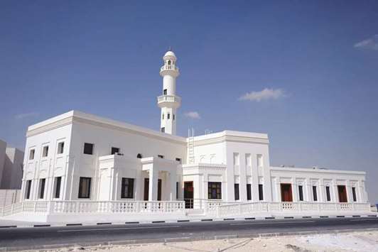 A new mosques in Doha.