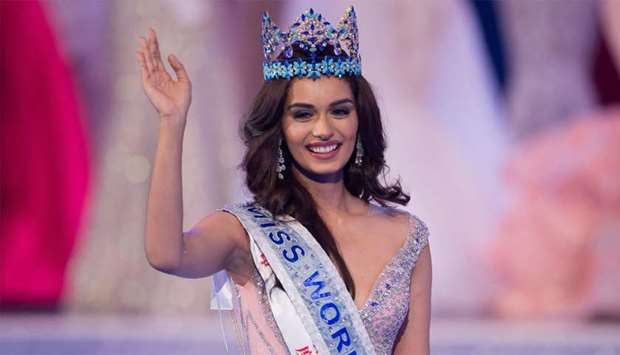 Miss India Manushi Chhilar wins the 67th Miss World contest final in Sanya