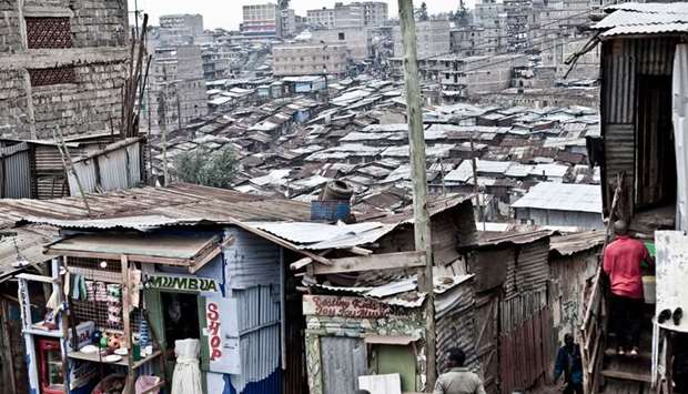 The bodies of three men and a woman were found in Mathare slum.
