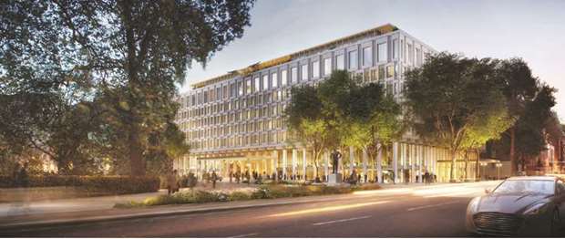 The Grosvenor Square US embassy building will be converted into a 137-room hotel with spa, ballroom and retail space