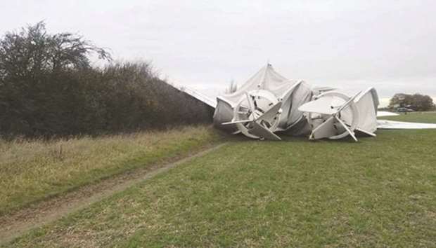 Two people were left injured after the worldu2019s longest aircraft broke free from its moorings and crashed into a field. The Airlander 10, which is 92 metres long and weighs 20 tonnes, broke free from a mooring mast in Cardington, Bedfordshire. One female member of staff had to be taken to hospital following the incident.