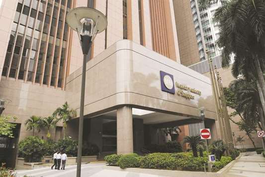 The headquarters of the Monetary Authority of Singapore. The MAS doesnu2019t regulate cryptocurrency directly, although it requires intermediaries such as exchange operators to comply with rules to combat money laundering.