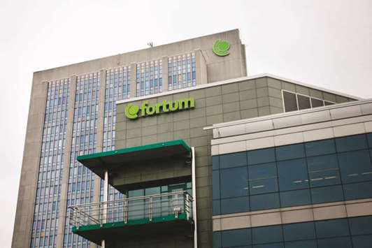 The headquarters of Fortum Oyj in Espoo, Finland. The biggest energy company in Finland has offered to buy all of Uniper for $25.84 a share after this month receiving approval from Germanyu2019s financial watchdog.