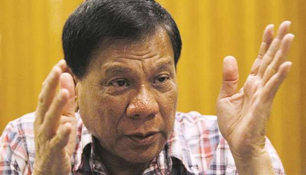 President Rodrigo Duterte's anti-drug crackdown has drawn international concern.