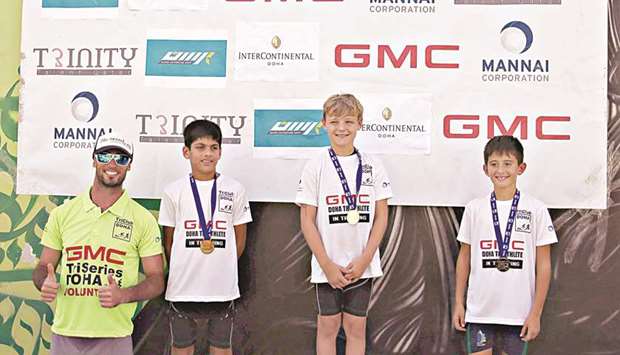 Triathletes were put through their paces at the recently held event.