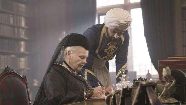 ALIVE AND KICKING: Judi Dench in a scene from Victoria & Abdul, her latest work.