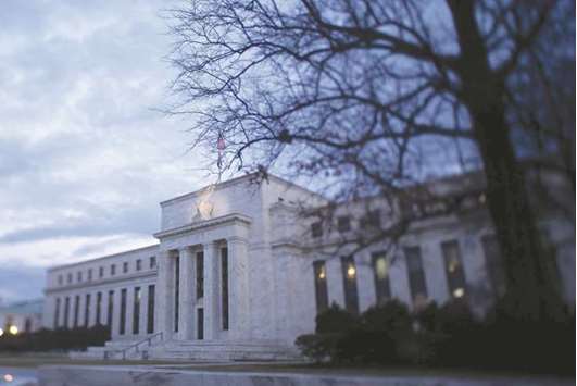 The Federal Reserve headquarters in Washington. The FOMCu2019s forecasts in September showed the median expectation for one additional hike this year and three in 2018. The committeeu2019s views on the outlook for unemployment and inflation might suggest they are still expecting several hikes next year.