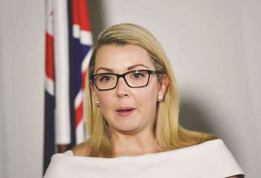 Senator Skye Kakoschke-Moore announces her resignation at at her office in Adelaide