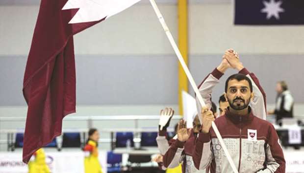 Qatari menu2019s curling team registered their first international win when they beat Kazakhstan 8-5 in the round robin stage of World Curling Federationu2019s Pacific Asia Curling Championships 2017.