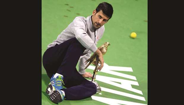 Novak Djokovic has won the title in Doha for two straight years u2014 2016 and 2017.
