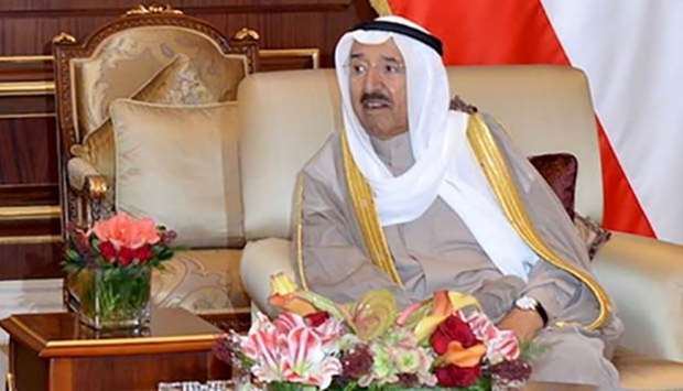 The Emir of Kuwait, Sheikh Sabah al-Ahmad al-Jaber al-Sabah