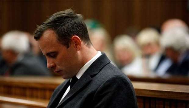 Paralympian athlete Oscar Pistorius was imprisoned in July last year.