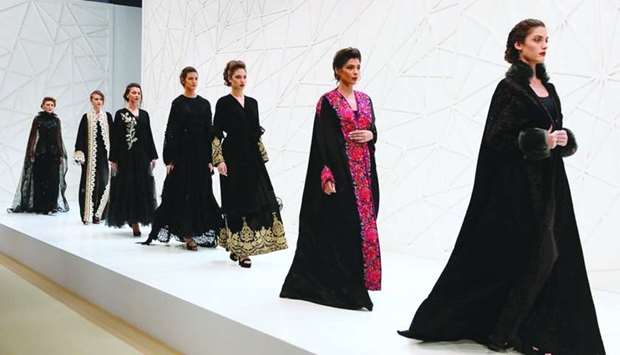 Arabian fashion showcased at Heya.