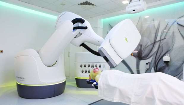 CyberKnife, a robotic system that delivers pain-free, non-surgical high-dose radiation therapy