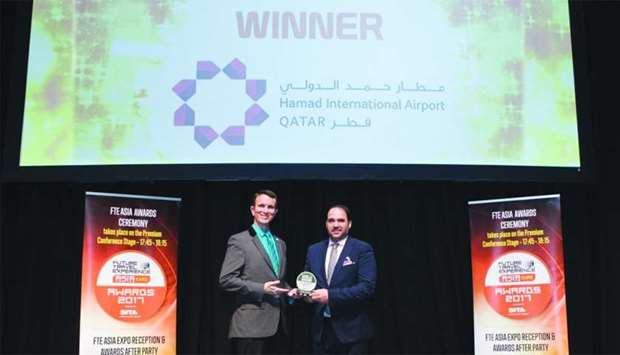 HIA has been recognised as the u201cBest airport in West Asiau201d for the third time in a row