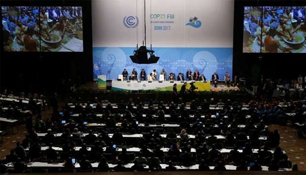 Opening session of the COP 23 UN Climate Change Conference in Bonn