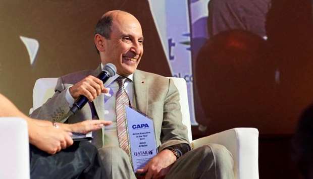 Qatar Airways Group Chief Executive Akbar al-Baker has been named the u2018Aviation Executive of the Yearu2019 by the CAPA Centre for Aviation, an independent body that provides market intelligence and data to the global aviation industry.