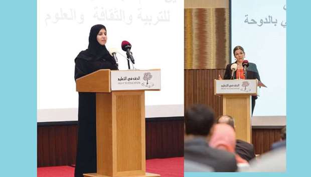 Dr Hamda al-Sulaiti and Dr Anna Paolini