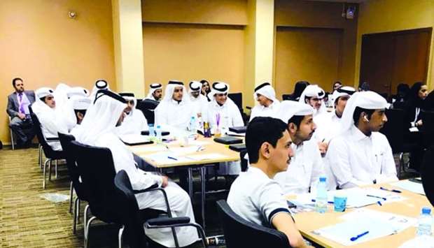 More than 45 male and female students in universities and high schools between the age of 16 and 26 years attended the Youth Challenge training