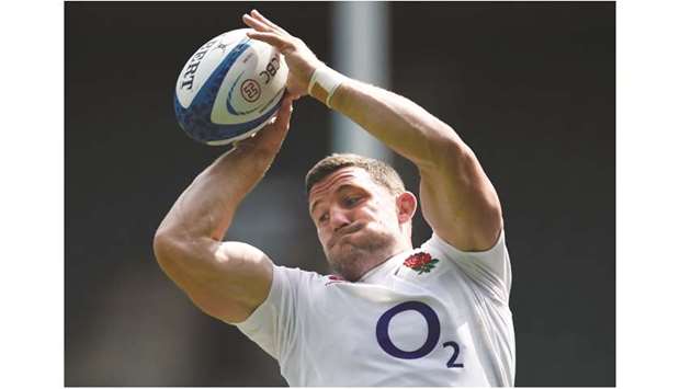Englandu2019s Mark Wilson during a training session. (Reuters)