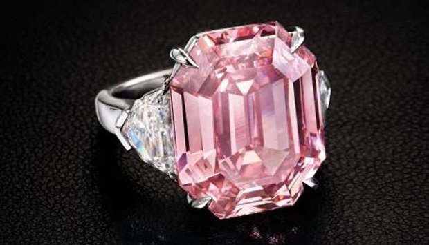 19-carat pink diamond