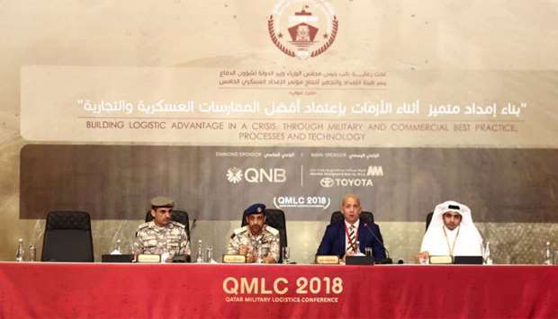 The two-day conference is being held under the patronage of HE the Deputy Prime Minister and Minister of State for Defence Affairs Dr Khalid bin Mohamed al-Attiyah, in the presence of HE Chief of Staff of the Qatari Armed Forces Lieutenant-General (Pilot) Ghanem bin Shaheen al-Ghanem.