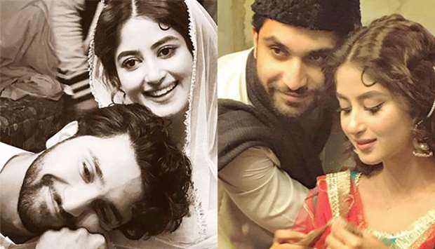 PERIOD DRAMA: Written by Mustafa Afridi, Aangan is set in 1940s touching the base of pre-partition era featuring Sajal Aly and Ahad Raza Mir, sharing an on-screen chemistry yet again after Yaqeen Ka Safar.