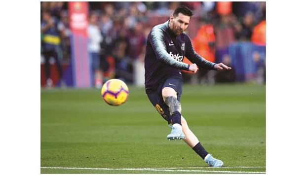 Lionel Messi has contributed nearly three goals per two games in La Liga since 2009-10 and added another couple against Real Betis in the La Liga on Sunday. (Reuters)