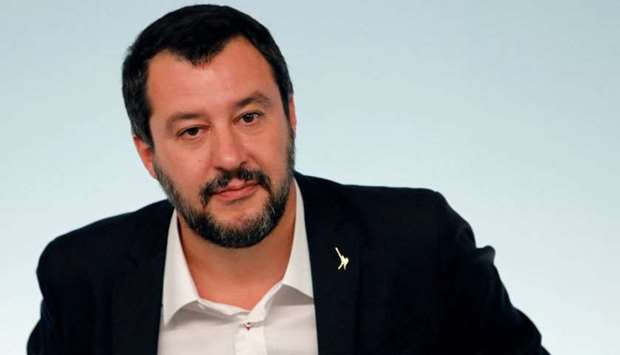 Interior Minister Matteo Salvini