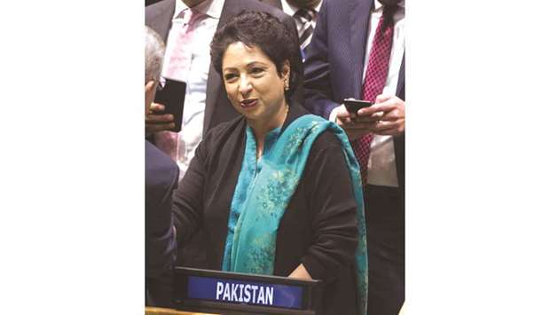 Lodhi: The people of Pakistan have always stood with their Palestinian brothers and sisters.