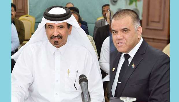 Al-Kuwari and Mousa: Great potential to strengthen bilateral co-operation.