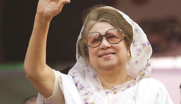 Khaleda Zia ... sentence unprecedented.