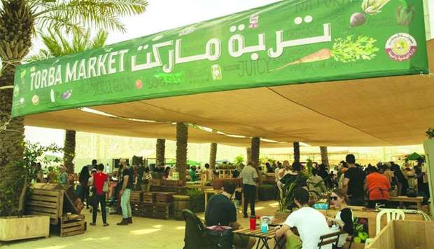 Torba Farmers Market is located at the Ceremonial Court in Education City.rnrn