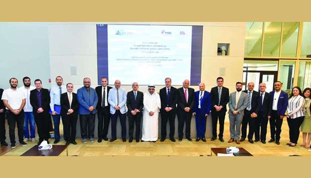 QU and K&A officials at the agreement-signing ceremony