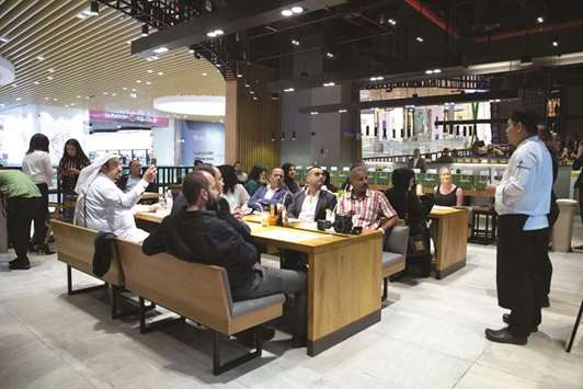 The launch event was held at Wagamama, Doha Festival City.