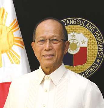 Delfin Lorenzana: allaying fears