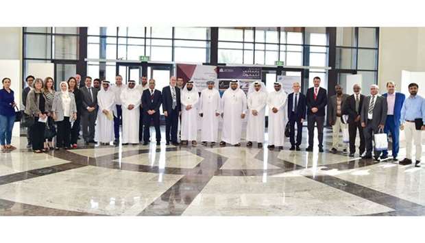 Group photo of participants of the 12th QU Life Sciences Symposium.