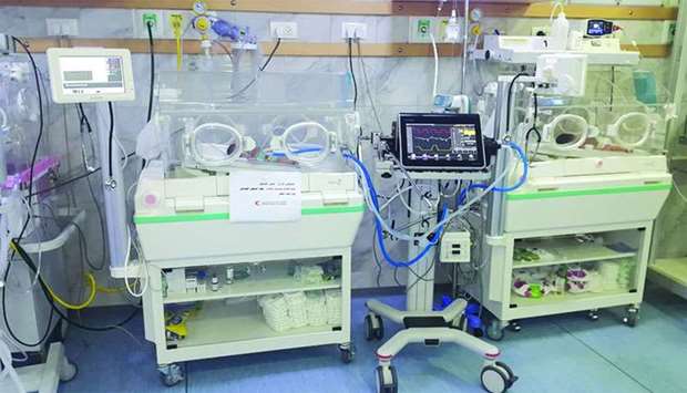 QRCShas supplied a ventilator for newborn and premature babies