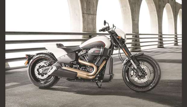 The all-new Softail FXDR.