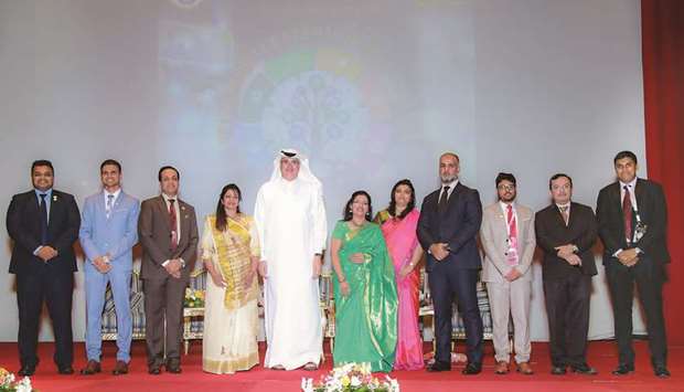 Officials and dignitaries at the event.