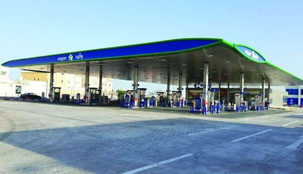 The Al Gharrafa-2 petrol station