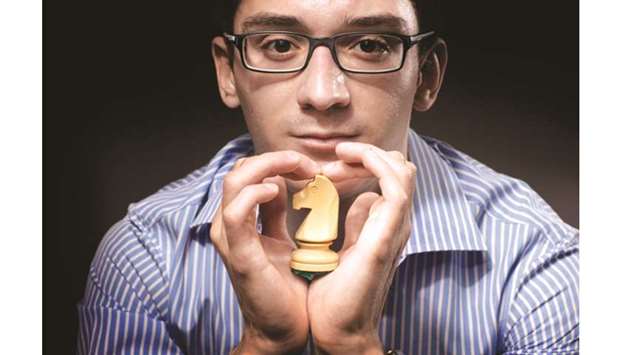 US chess player Fabiano Caruana.