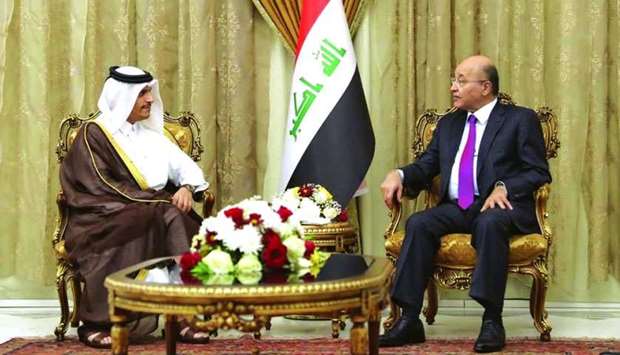 Iraqi president meets FMrnrn