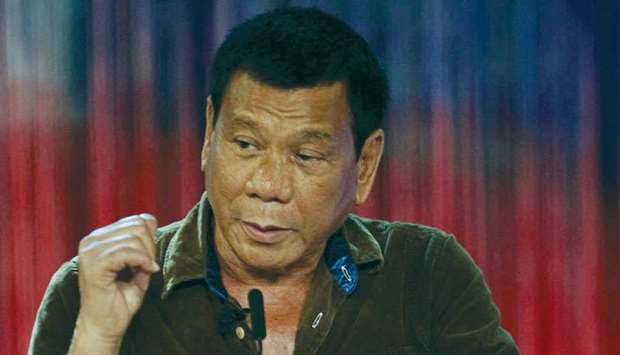 Rodrigo Duterte: hinting at role of drug money