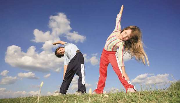 LONG LASTING: Regular exercise in childhood can counteract negative health effects inherited by fatheru2019s obesity.