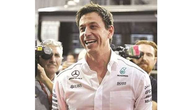 Mercedes boss Toto Wolff. (Twitter)