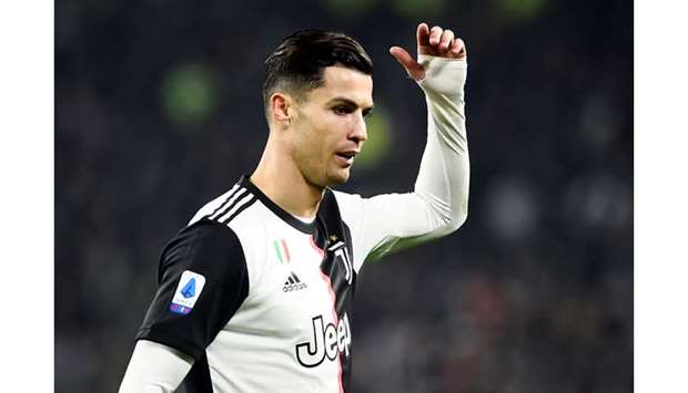 Cristiano Ronaldo reportedly left the Allianz Stadium before the final whistle of Juventusu2019 1-0 Serie A win over AC Milan on Sunday after being substituted for the second match in a week. (Reuters)
