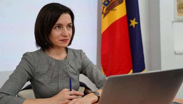 Moldova Prime Minister Maia Sandu