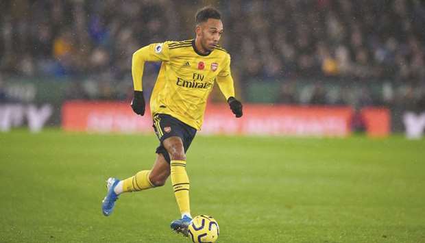 Arsenal captain Pierre-Emerick  Aubameyang will be in action for Gabon against central African neighbours the Democratic Republic of Congo in the 2021 Cup of Nations qualifying match. (AFP)
